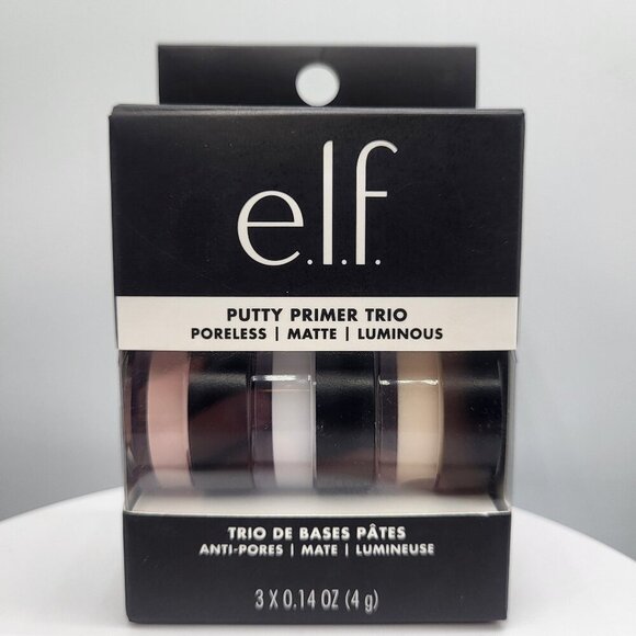 e.l.f. Cosmetics Putty Primer Trio – Travel Size – 0.14 oz Each – New in Box - Picture 1 of 5